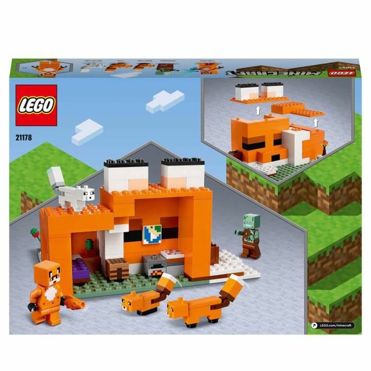 Playset Lego 21178 Разноцветный